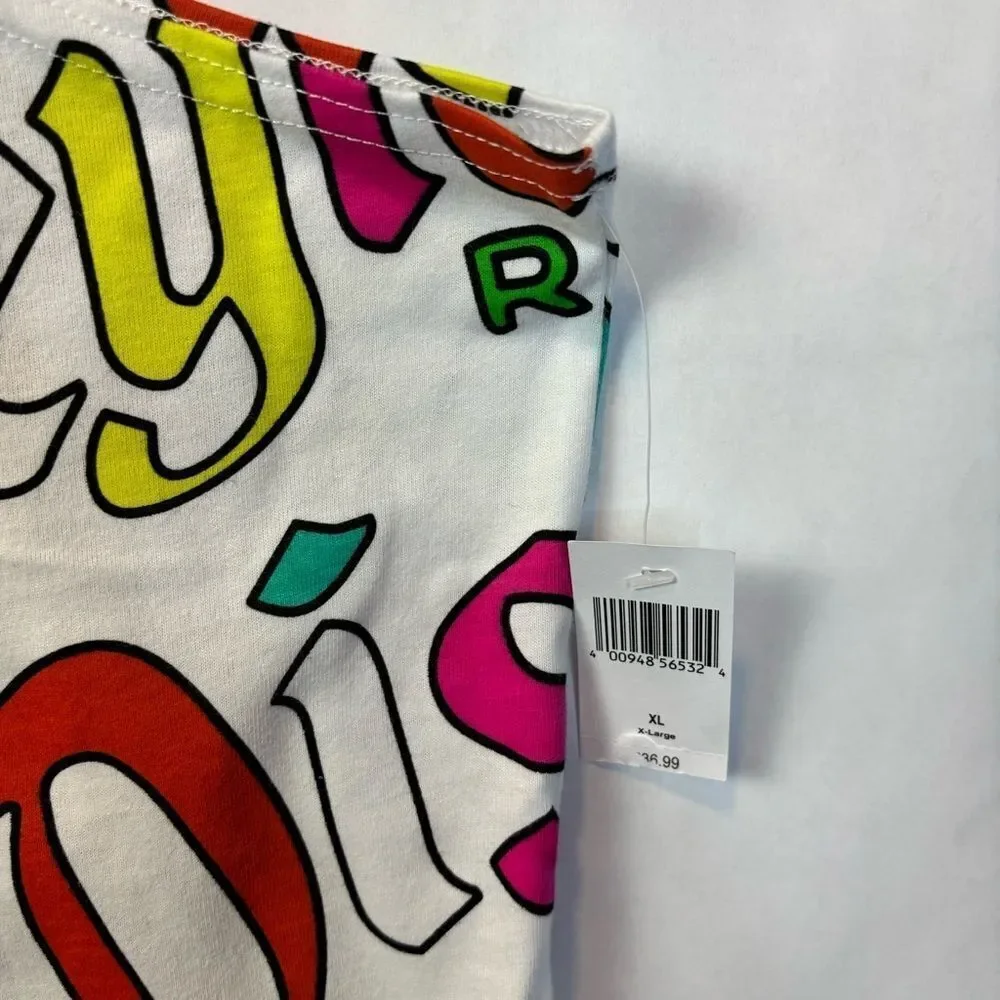 Disneyland Resort Logo Tank Top Multicolor Sleeveless Shirt NWT Size‎ XL